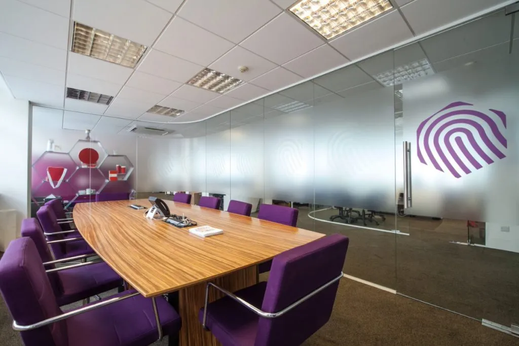 Modern office interior design at Innovation 1st workspace