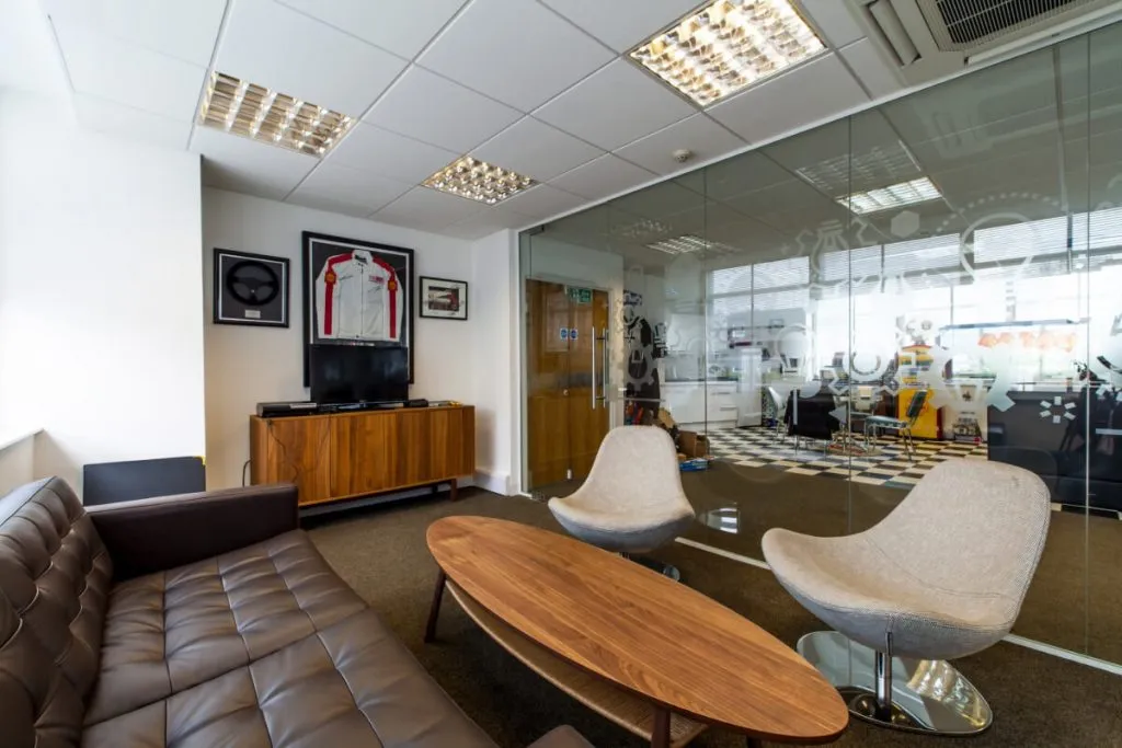 Modern office interior design at Innovation 1st workspace