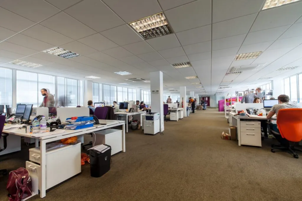 Modern office interior design at Innovation 1st workspace