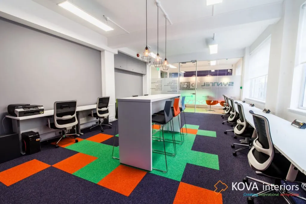 Modern office zone designed for productivity – Syntel setup 8