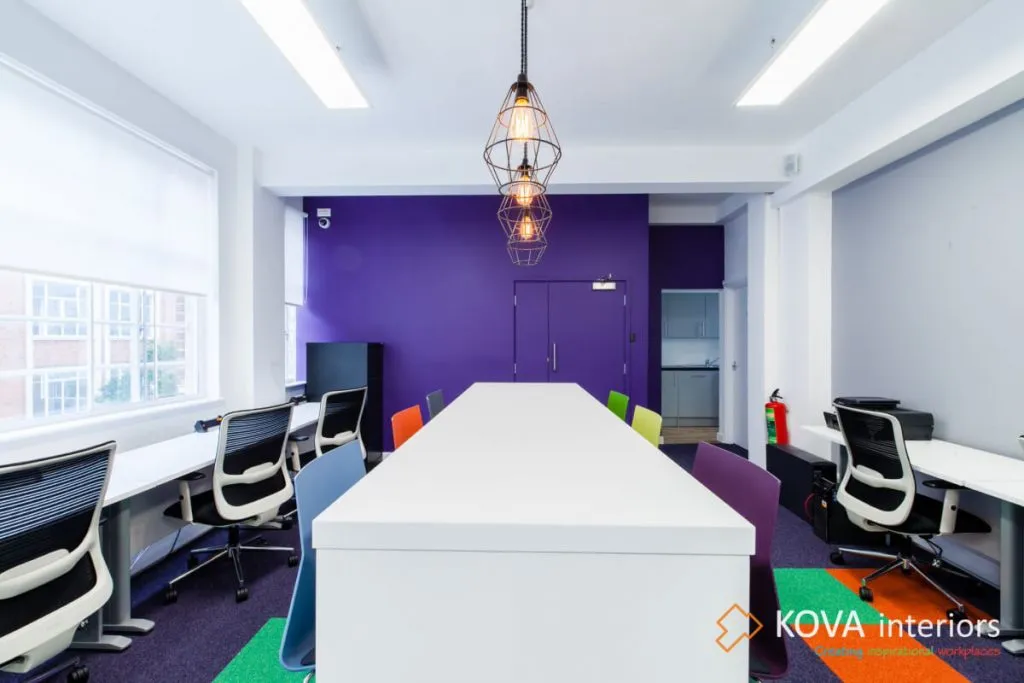 Corporate workspace with minimalist design – Syntel view #21
