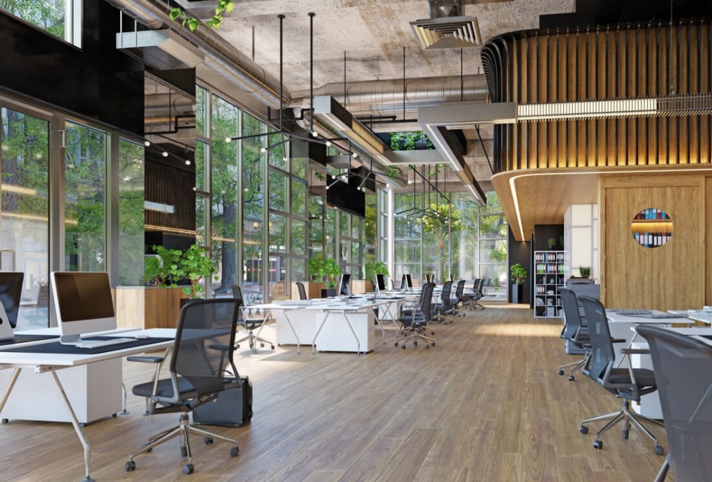Hybrid office design