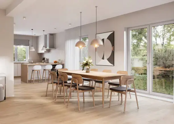 A residential space without poor lighting showing lack of interior design mistake